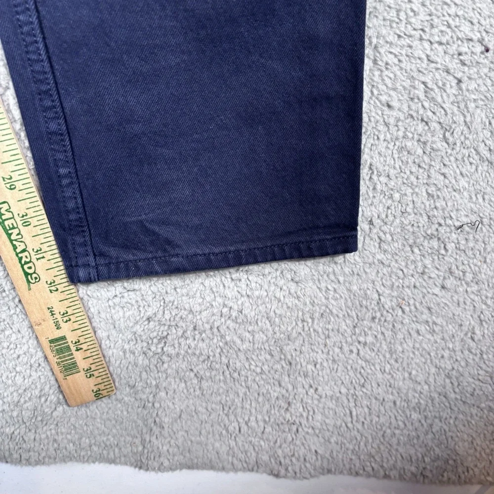 Vintage Levi's 505 Jeans Men's 34x32 Solid Dark Blue Regular Fit 90s USA‎ Made